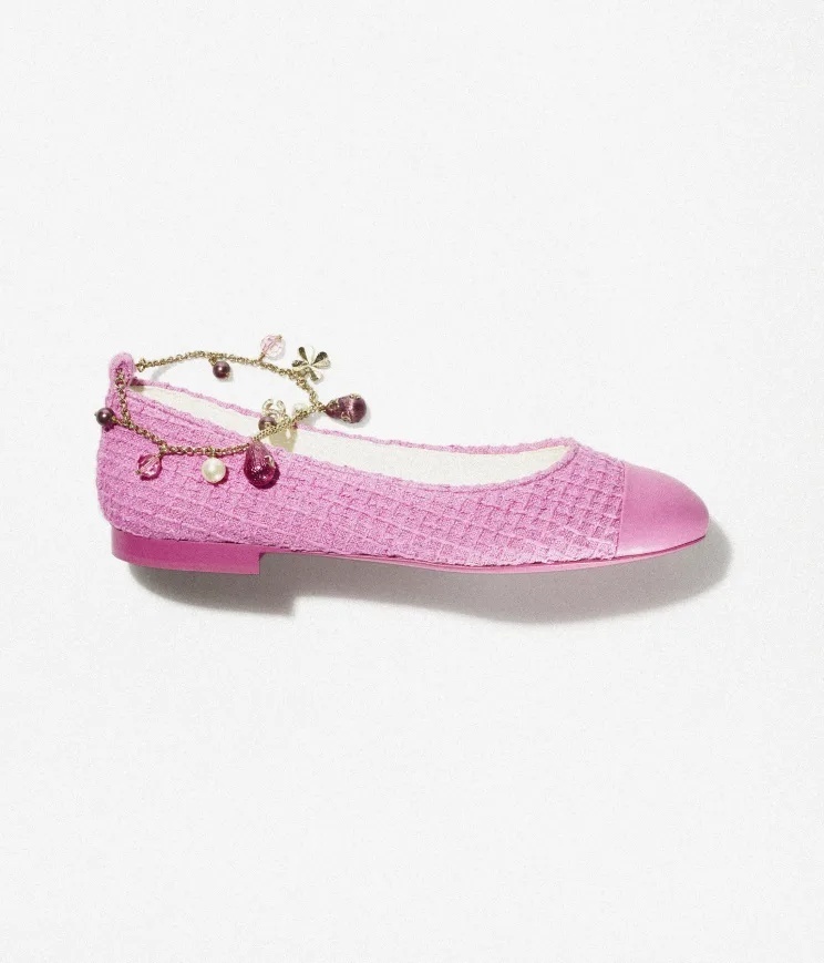 CHANEL バレエシューズ 《22SS★》シャネル バレリーナ シューズ ツイード(7)
