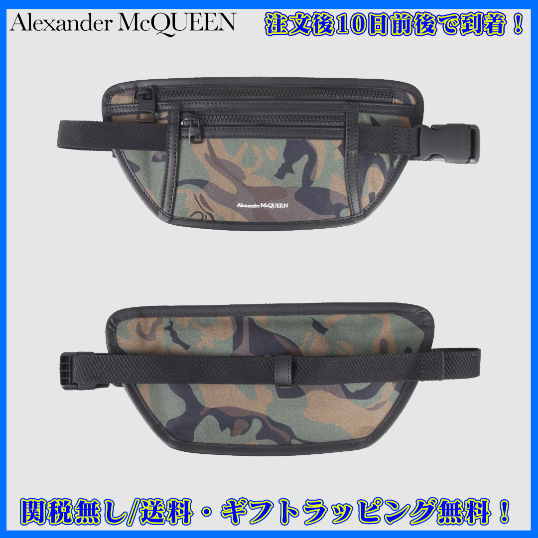 アレキサンダーマックイーン】ナイロンベルトバッグ - nadaconexceso.com