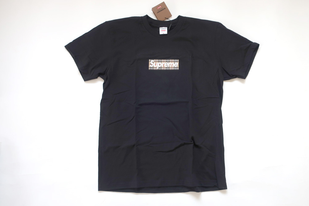 Supreme/Burberry Box Logo TeeバーバリーボックスロゴTシャツ