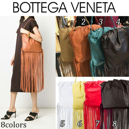 オレンジ系 BOTTEGA VENETA THE POUCH(ボッテガヴェネタ ザポーチ