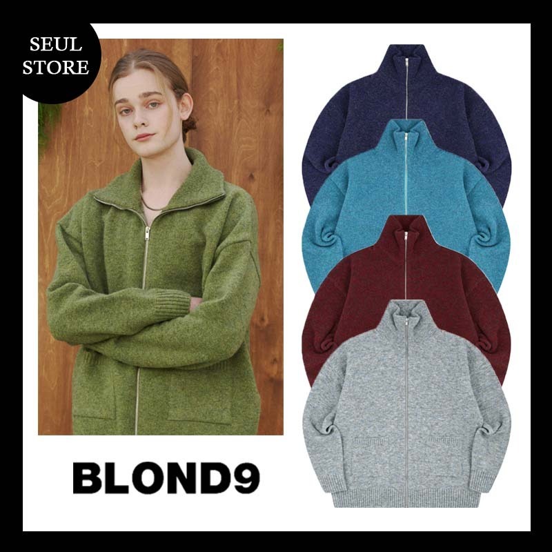 新作グッ BOUCLE WOOL ★seventeen愛用★【BLOND9】 FULL CARDIGAN ZIP-UP カーディガン 新作グッ BOUCLE WOOL ★seventeen愛用★【BLOND9】 FULL CARDIGAN ZIP-UP カーディガン
