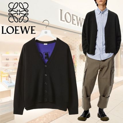 春のコレクション 関送込◆ロエベ LOEWE◆ウール メンズカーディガン ミラーロゴ カーディガン M LOEWE x カーディガン(メンズ)|新作を海外通販【BUYMA】