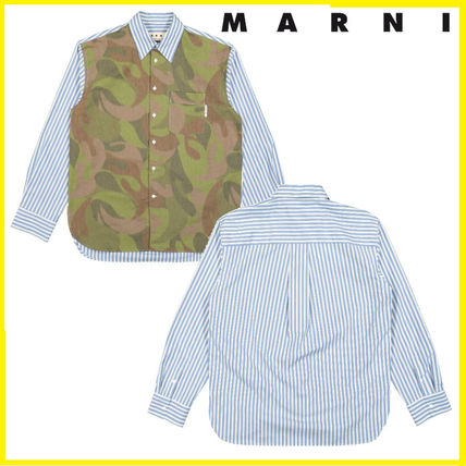 ストライプ MARNI x シャツ(メンズ)|新作を海外通販【BUYMA】 ストライプ MARNI x シャツ(メンズ)|新作を海外通販【BUYMA】