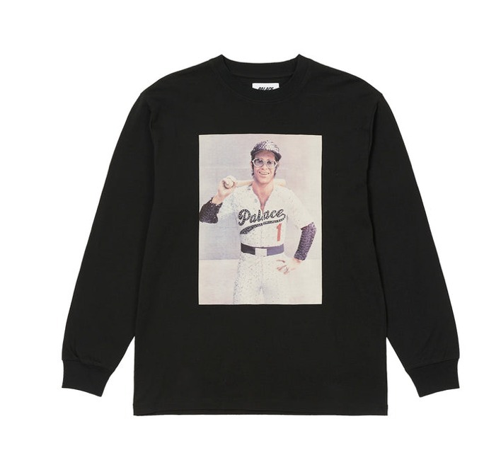 L【在庫あり】PALACE ELTON JOHN BALLER L/S TEE
