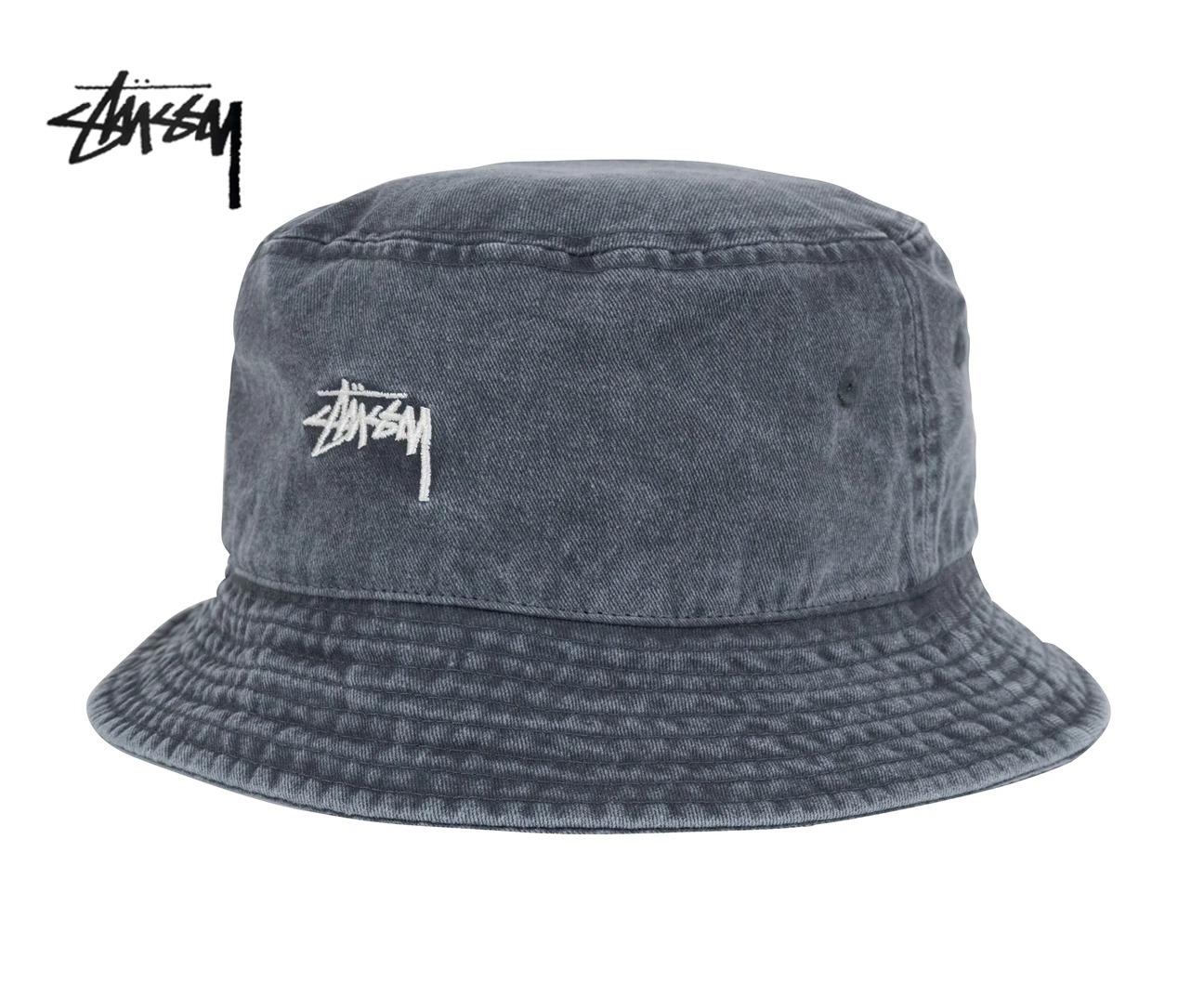 大人気新作 ★米国発/送関込*STUSSY*新作*ウォッシュ加工バケットハット/C★ ハット 大人気新作 ★米国発/送関込*STUSSY*新作*ウォッシュ加工バケットハット/C★ ハット