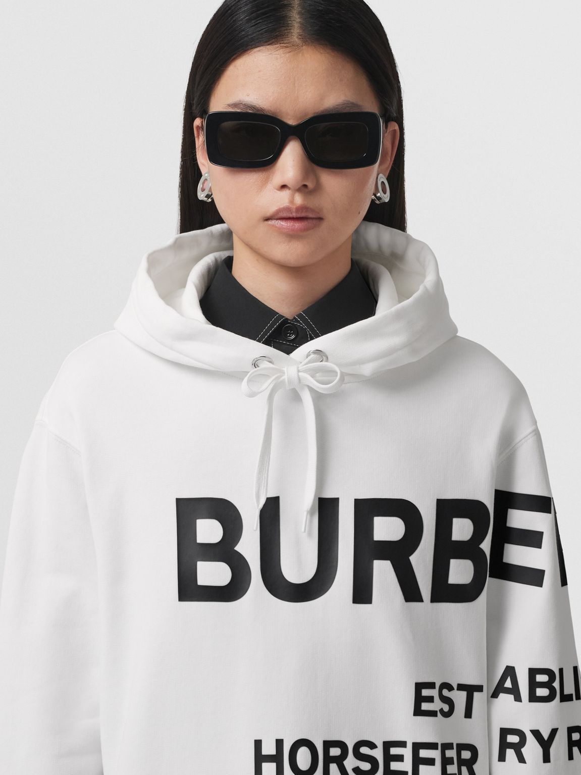 Burberry パーカー・フーディ ◆VIP◆Burberry ホースフェリープリント フーディー(5)