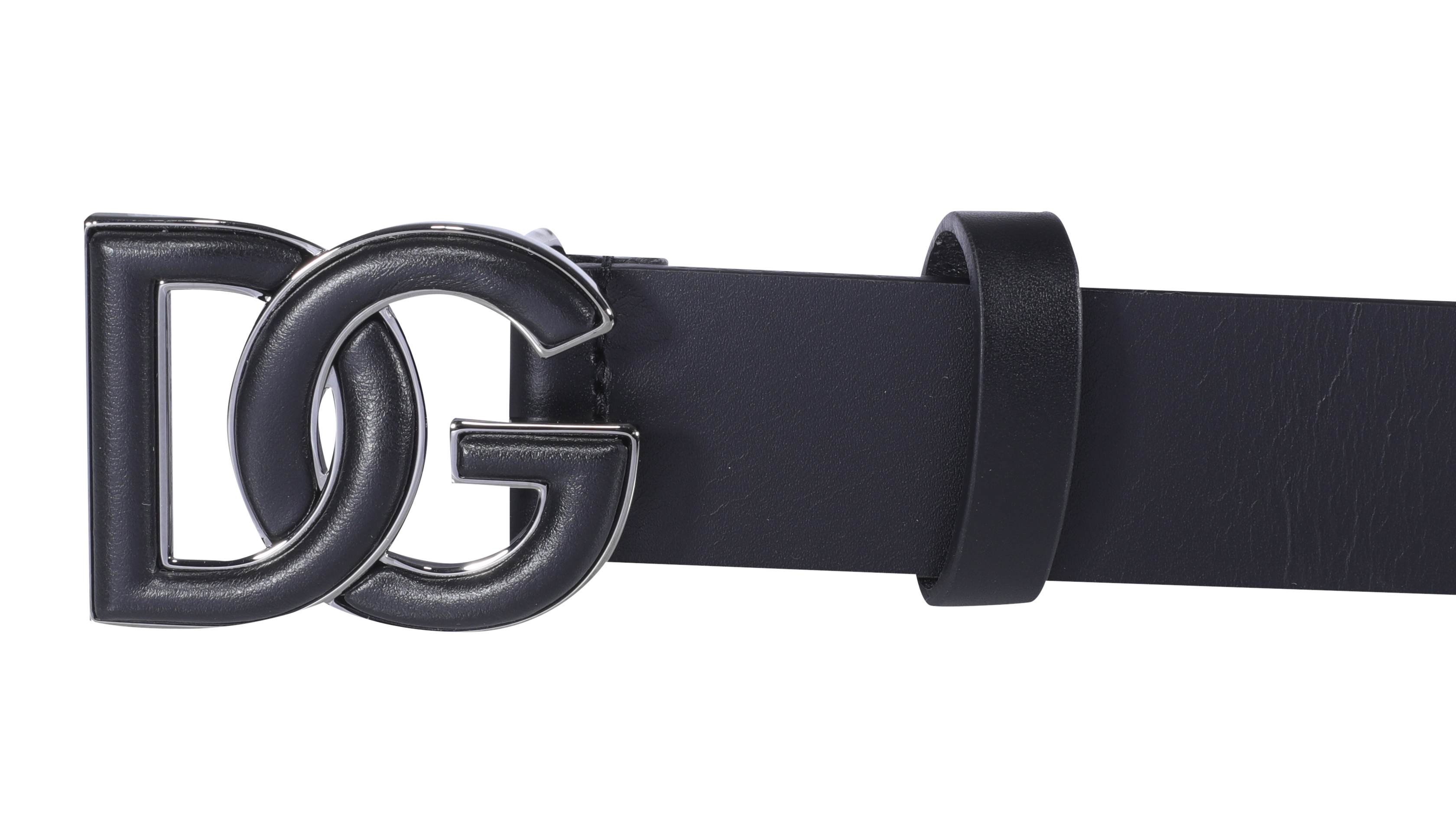 Dolce Gabbana ベルト 22SS/送料込≪DG≫ DG ロゴ バックル カーフレザー ベルト(4)