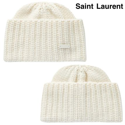 Saint Laurent x ニットキャップ・ビーニー(メンズ)|新作を海外通販 Saint Laurent x ニットキャップ・ビーニー(メンズ)|新作を海外通販