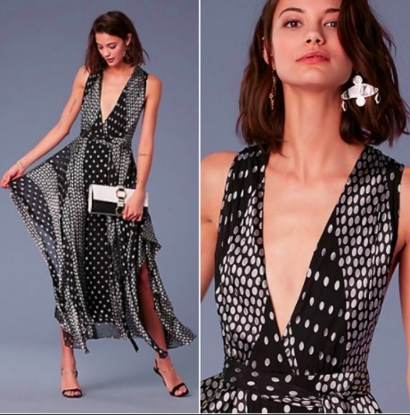 宅配 ドレープ 水玉 DVF ★ セール マキシ 関税送料込 ドレス ワンピ ワンピース 宅配 ドレープ 水玉 DVF ★ セール マキシ 関税送料込 ドレス ワンピ ワンピース