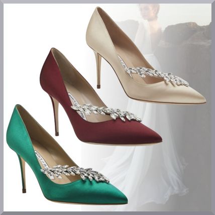 最大10%OFFクーポン 関税込 Manolo Blahnik TRINA トライアングルビジュー パンプス パンプス パンプス,ビジュー Manolo Blahnik(マノロブラニク)|新作を海外通販