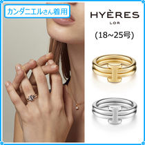 【HYERES LOR】Happiness Silver Ring(18~25号)カンダニエル着用