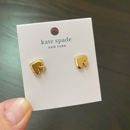 kate spade new york ピアス ギフトに★KATE SPADE★everyday spade metal studs★O0RU3068