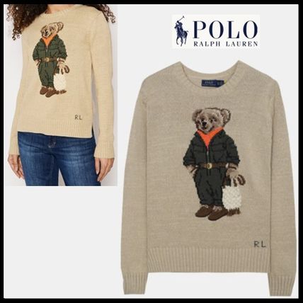 ベージュ系 POLO RALPH LAUREN x ニット・セーター(レディース)|新作 ベージュ系 POLO RALPH LAUREN x ニット・セーター(レディース)|新作