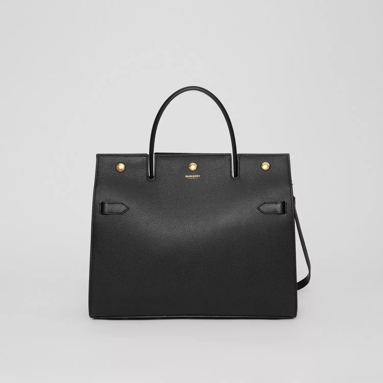 Burberry ショルダーバッグ・ポシェット 直営店買付【バーバリー】ミディアムレザータイトルバッグ(10)
