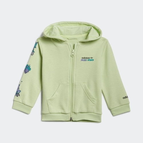 adidas ベビーパジャマ・ルームウェア・スリーパー ■adidas■ グラフィック フルジップ パーカー セットアップ(3)