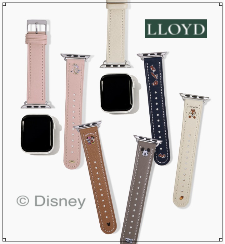 日本人気超絶の LEATHER COLLECTION 【LLOYD】DISNEY ベルト★追跡付 5色 正規品 腕時計用ベルト・バンド 日本人気超絶の LEATHER COLLECTION 【LLOYD】DISNEY ベルト★追跡付 5色 正規品 腕時計用ベルト・バンド
