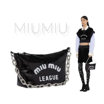 スパンコール MiuMiu x バッグ・カバン(レディース)|新作を海外通販 スパンコール MiuMiu x バッグ・カバン(レディース)|新作を海外通販