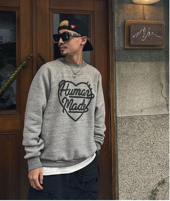 HumanMade 希少サイズXL ハートビックロゴスウェット | www.rjflaw.com
