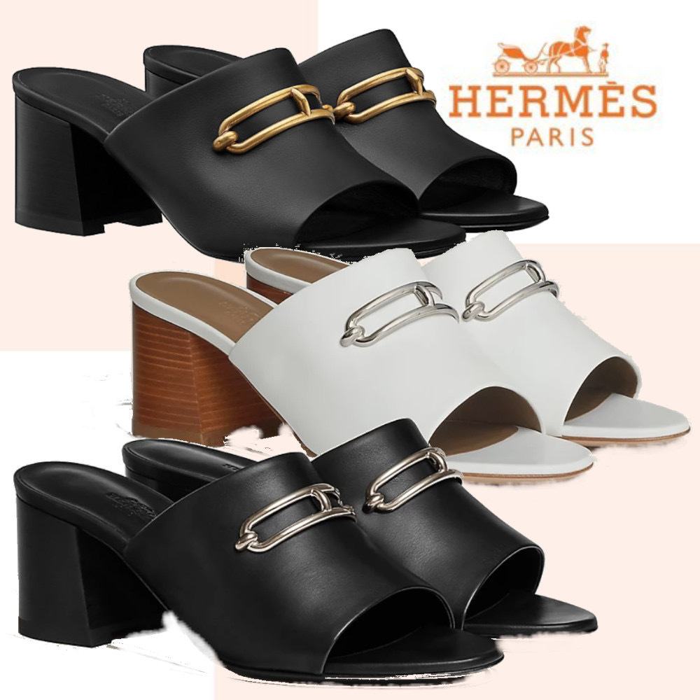 【後払い手数料無料】 新作★HERMES☆日本未入荷☆ミュール☆レザー☆バックル☆全3色 サンダル・ミュール 【後払い手数料無料】 新作★HERMES☆日本未入荷☆ミュール☆レザー☆バックル☆全3色 サンダル・ミュール