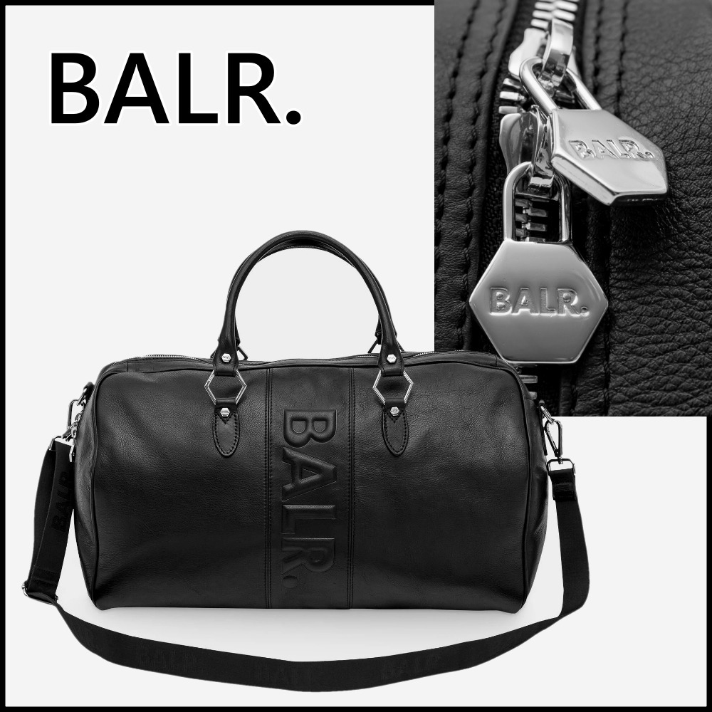 BALR. ヘキサゴンエンボスボストンバッグ balr 新品正規品