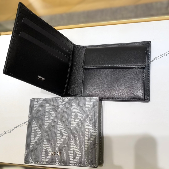 DIOR★CD Diamond コインケース付きウォレット★すぐ届く!
