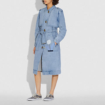 Coach コート 【COACH】☆人気☆ デニム コート 送料込 即発(5)