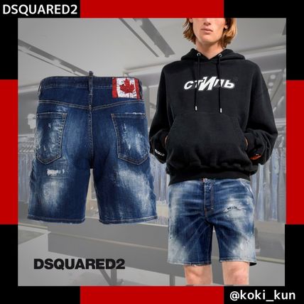 D SQUARED2(ディースクエアード) ハーフ・ショートパンツ(メンズ ...