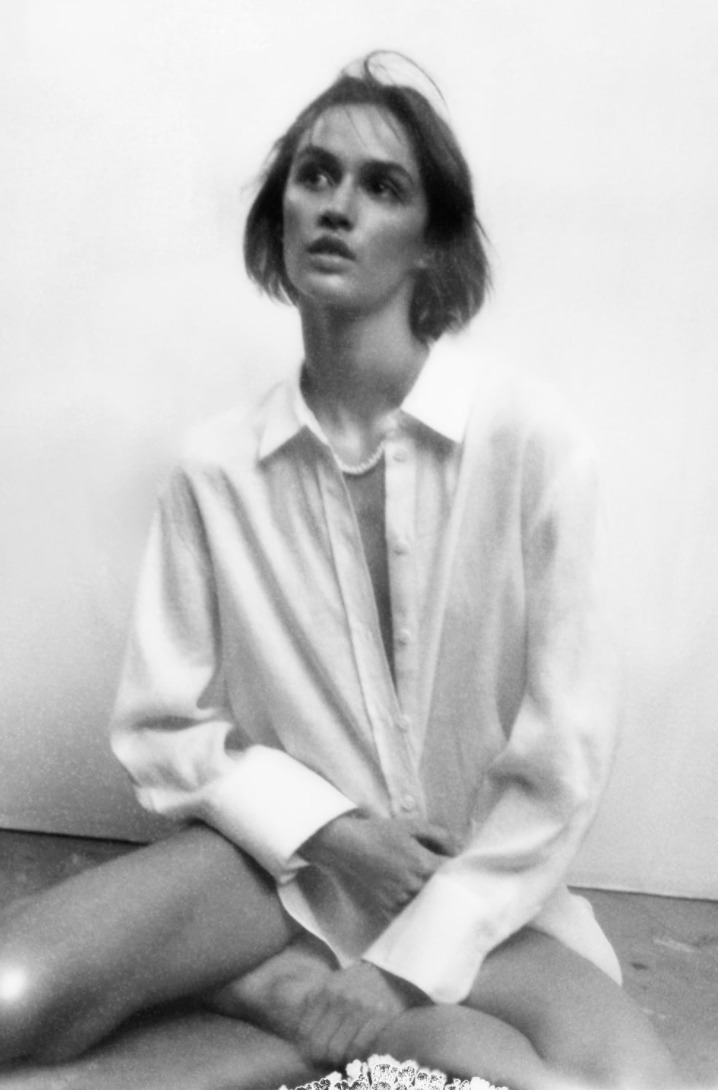 ZARA ブラウス・シャツ スペイン発送◎ZARA♪オーバーサイズリネンシャツ♪カジュアル*(13)