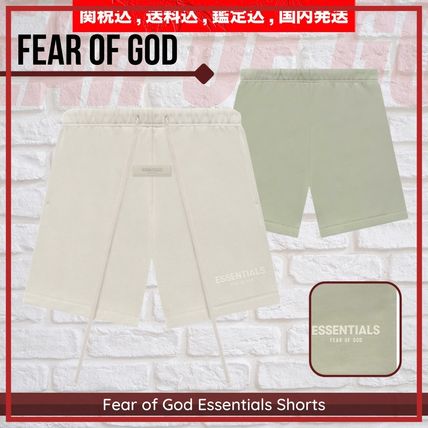 グリーン(緑)系 FEAR OF GOD ESSENTIALS x ハーフ・ショートパンツ グリーン(緑)系 FEAR OF GOD ESSENTIALS x ハーフ・ショートパンツ