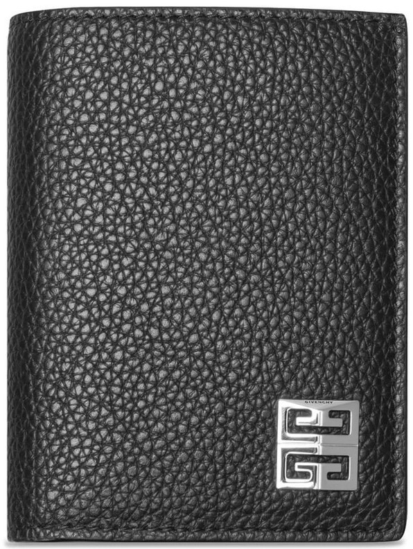 GIVENCHY 4Gメタルロゴ グレインレザー カードホルダー ミニ財布