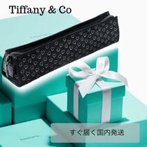 【Tiffany & Co】Elsa Peretti オープンハート レザーペンケース