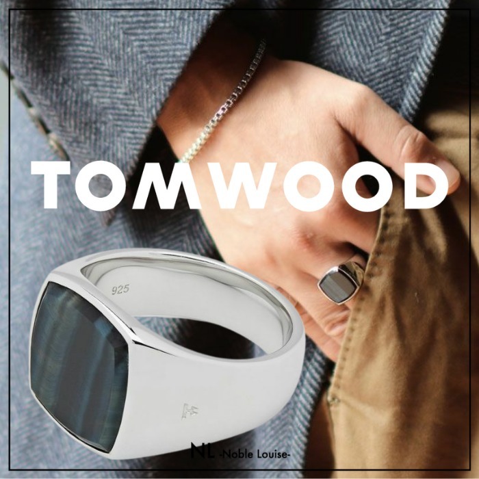 数量限定価格!! 【TOM WOOD】国内発送☆ Cushion ブルーホークアイ リング 指輪・リング 数量限定価格!! 【TOM WOOD】国内発送☆ Cushion ブルーホークアイ リング 指輪・リング