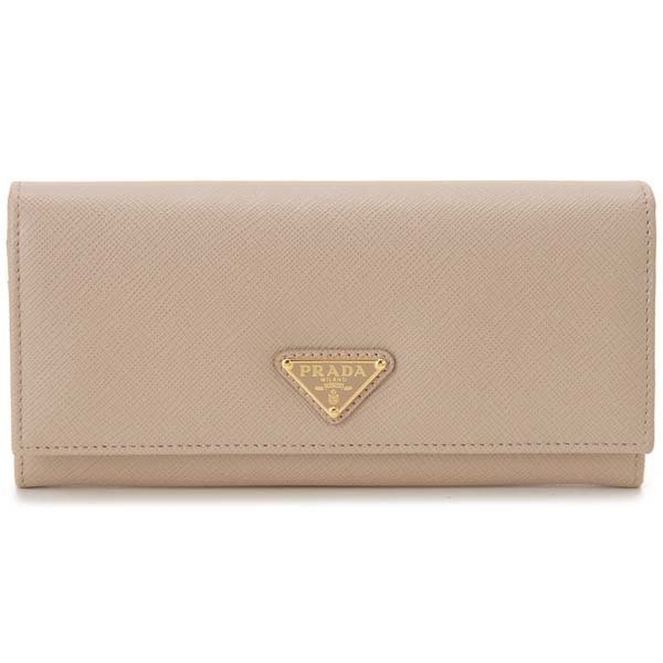 PRADA SAFFIANO TRIANG パスケース付き 長財布 CIPRIA