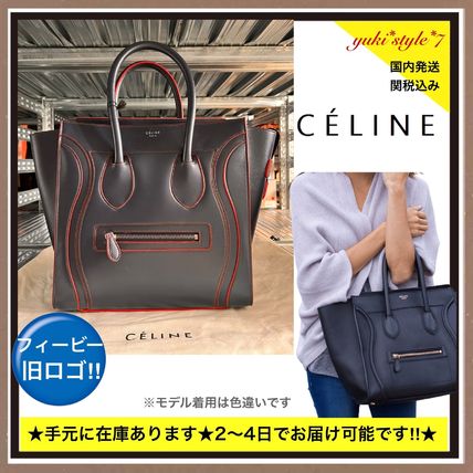 ネイビー(紺)系 CELINE Luggage x ハンドバッグ(レディース) - 海外 ...