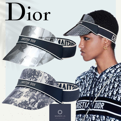 驚きの値段で ☆直営店買付・国内発送☆ DIOR ロゴ入り バイザー 帽子・その他 驚きの値段で ☆直営店買付・国内発送☆ DIOR ロゴ入り バイザー 帽子・その他