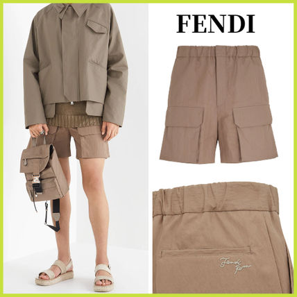 ブラウン(茶色)系 FENDI x パンツ・ボトムス(メンズ)|新作を海外 ブラウン(茶色)系 FENDI x パンツ・ボトムス(メンズ)|新作を海外