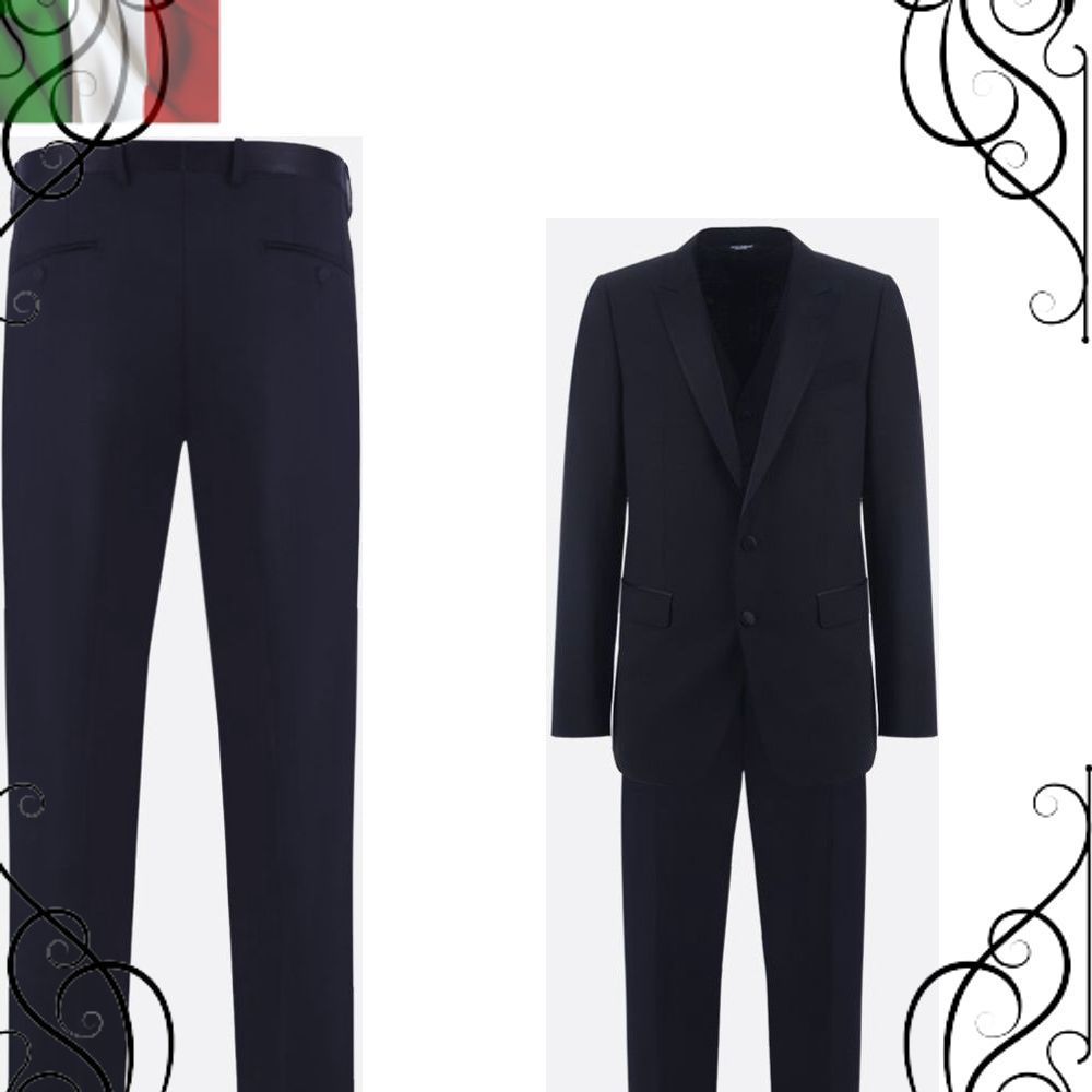 DOLCE & GABBANA■定番センス抜群 タキシード スーツ スーツ DOLCE & GABBANA■定番センス抜群 タキシード スーツ スーツ