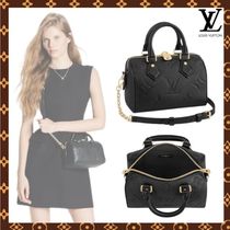 Louis Vuitton SPEEDY Crossbody Logo Casual Style Calfskin Monogram 2WAY Leather