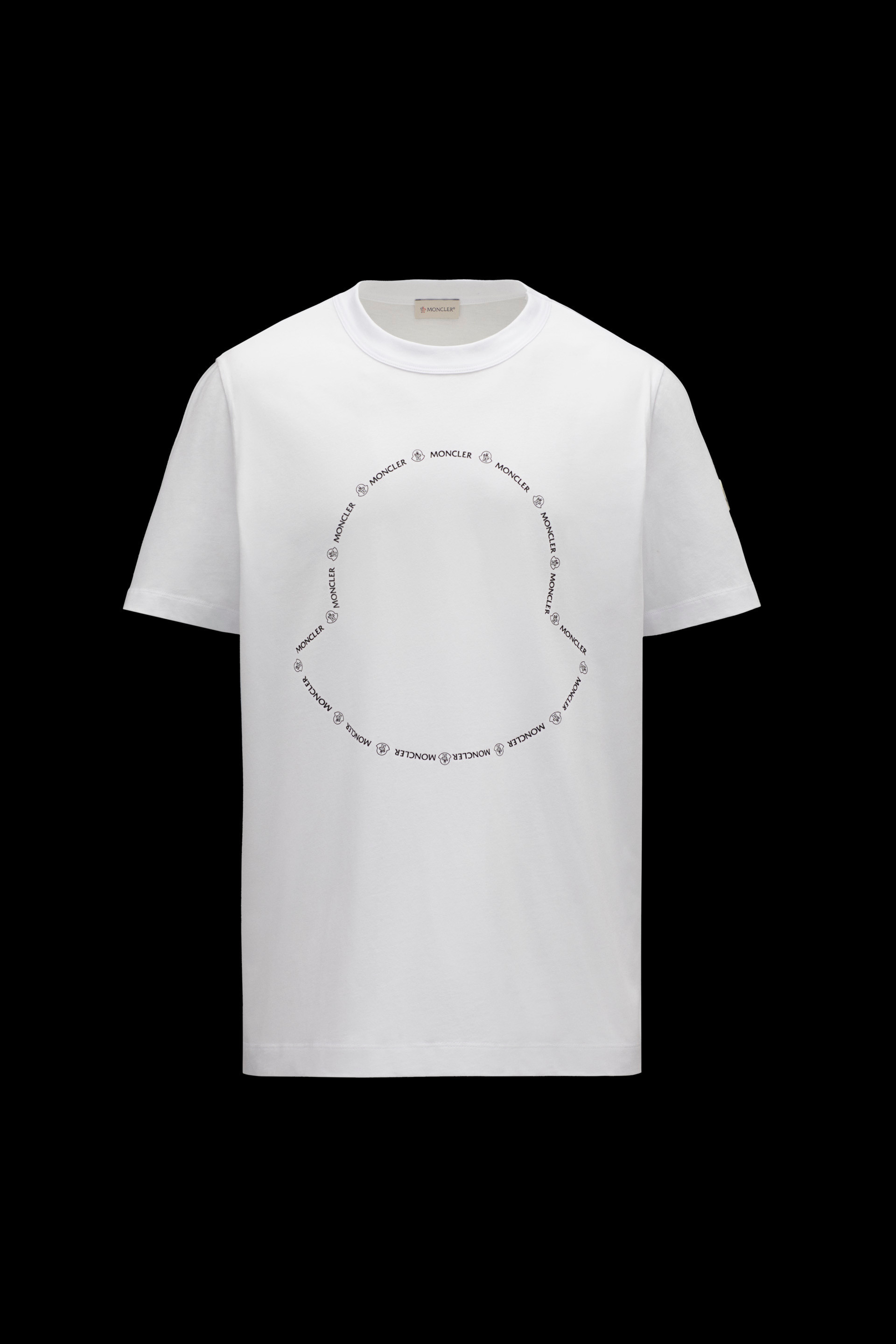 MONCLER2022春夏新作 レタリングロゴプリント入り 半袖Tシャツ