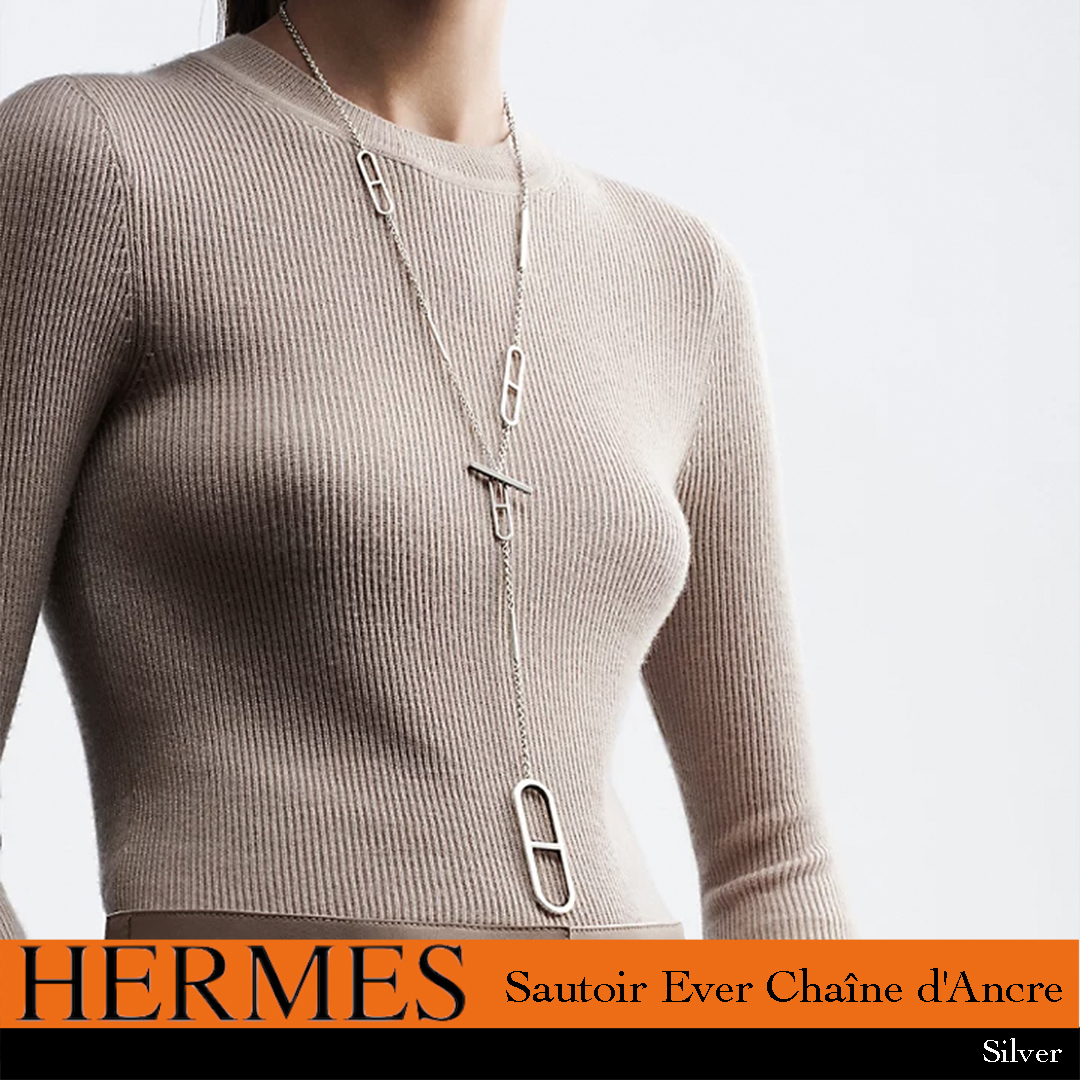 通販 直営店 HERMES ロングネックレス d'Ancre Chaine Ever Sautoir ネックレス・ペンダント 通販 直営店 HERMES ロングネックレス d'Ancre Chaine Ever Sautoir ネックレス・ペンダント