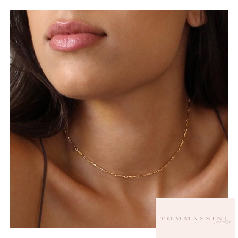 卸し売り購入 ★Tommassini Jewelry★大人気のチェーンチョッカーネックレス ネックレス・ペンダント 卸し売り購入 ★Tommassini Jewelry★大人気のチェーンチョッカーネックレス ネックレス・ペンダント