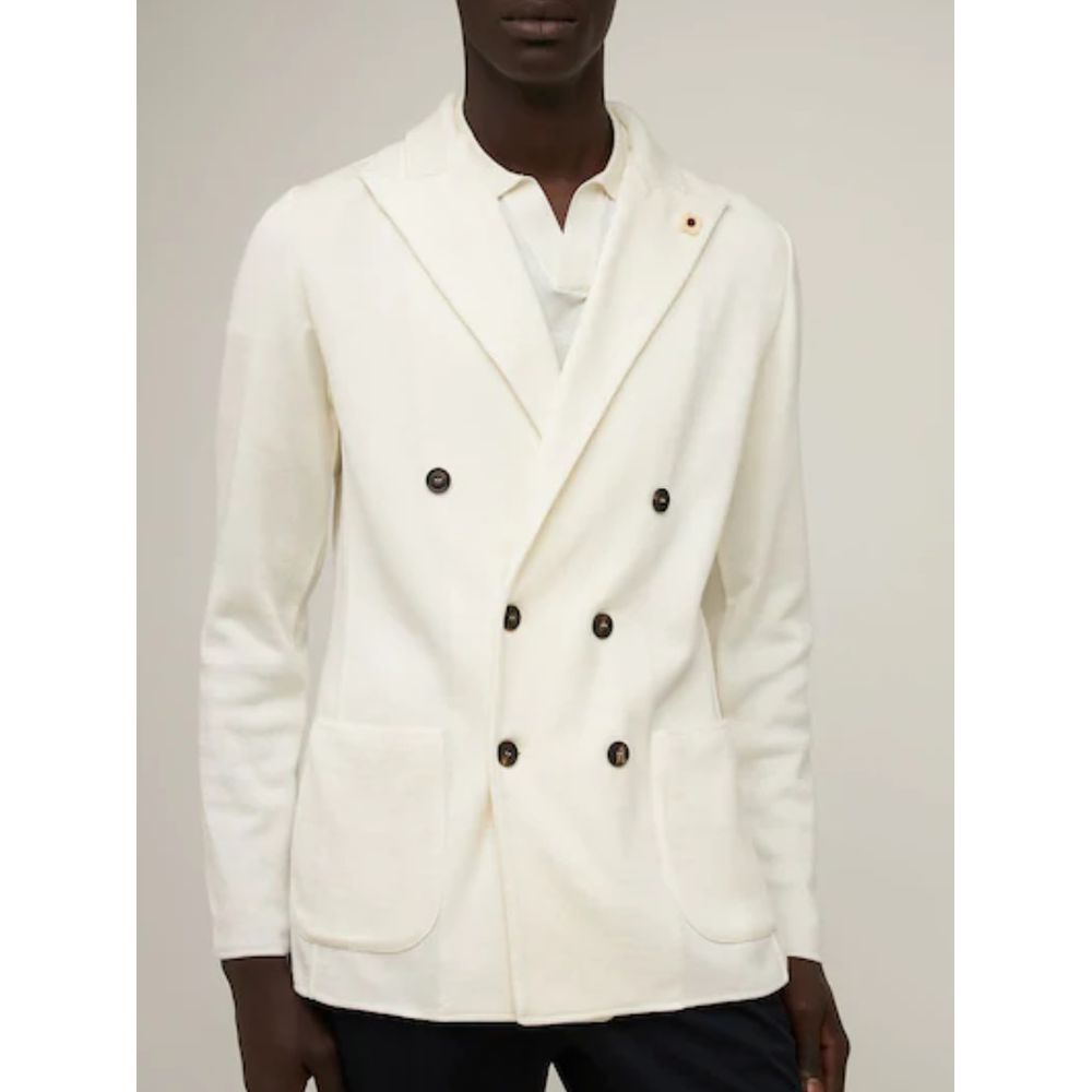LARDINI ジャケットその他 送料関税込★LARDINI★22SS コットンニットジャケット(3)