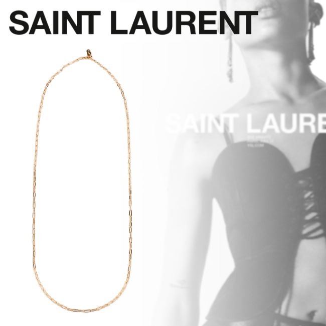 新品本物 VIP価格!【SAINT LAURENT】ゴールドトーン チェーン ネックレス ネックレス・ペンダント 新品本物 VIP価格!【SAINT LAURENT】ゴールドトーン チェーン ネックレス ネックレス・ペンダント