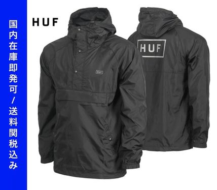 HUF ジャケットその他 ★国内在庫/即発可*HUF*BARロゴアノラックジャケット★