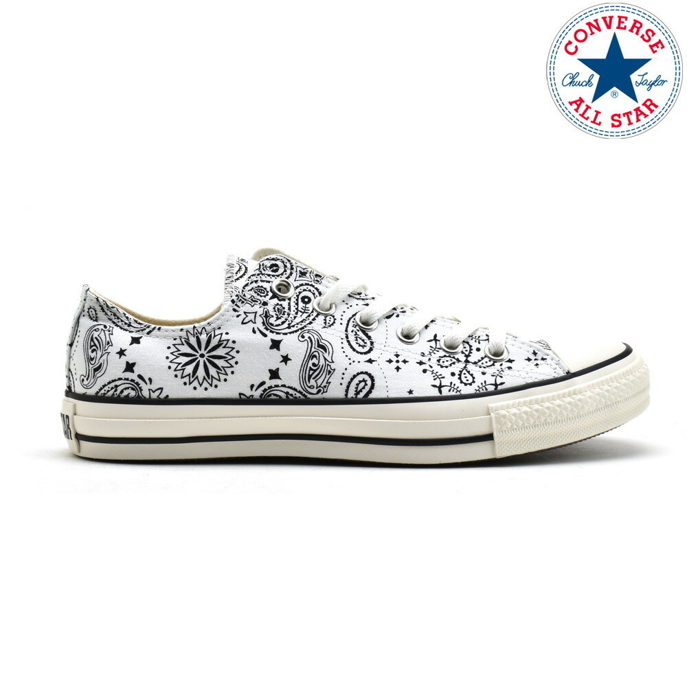 【国内発送】CONVERSE ALL STAR ローカット ペイズリー 31305801