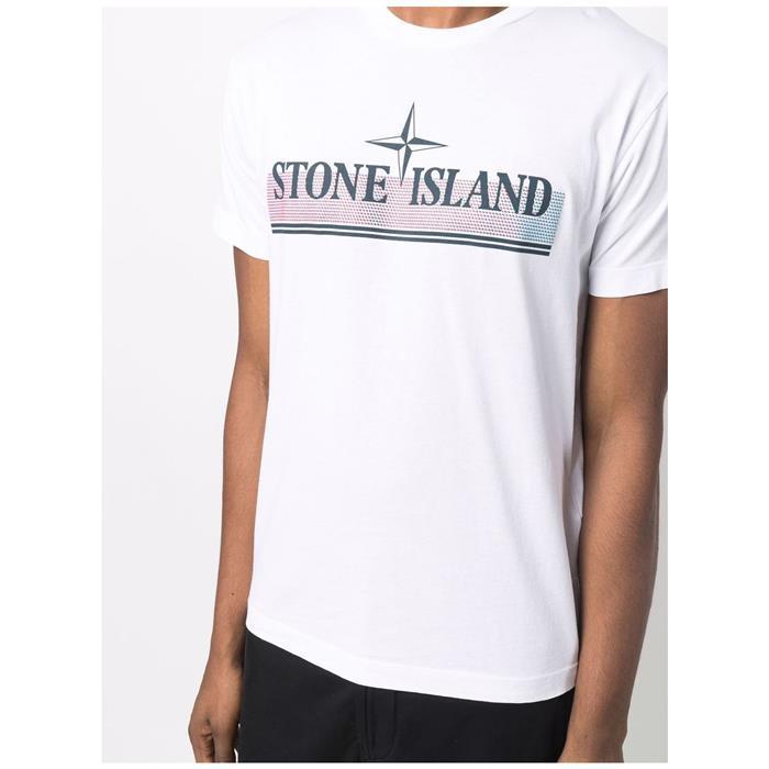 STONE ISLAND Tシャツ・カットソー Stone Island ロゴプリント Tシャツ 76152NS92 V0001(2)