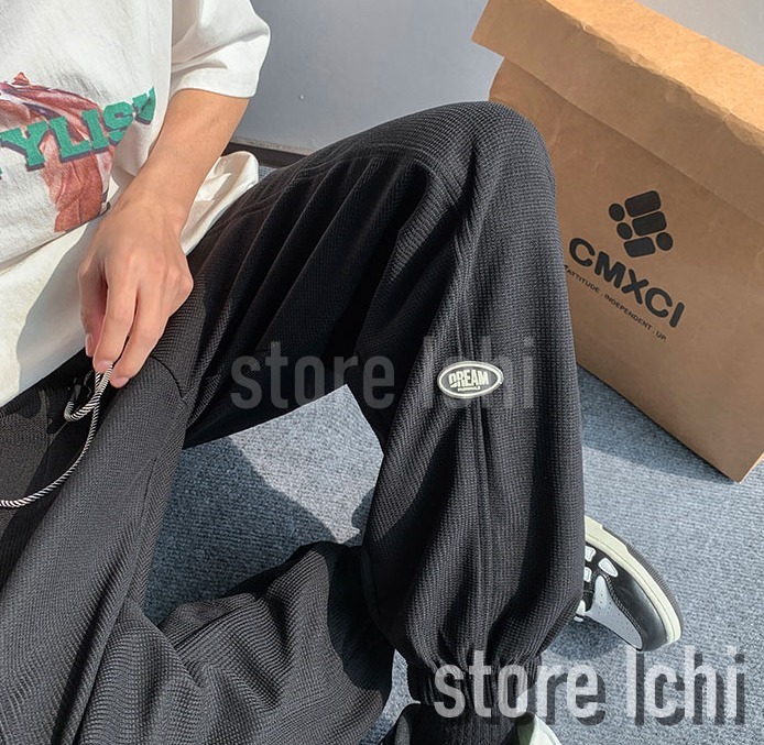 パンツ・ボトムスその他 メンズ 長ズボン ボトムス ジョガーパンツ ワッフルパンツ w1293(14)