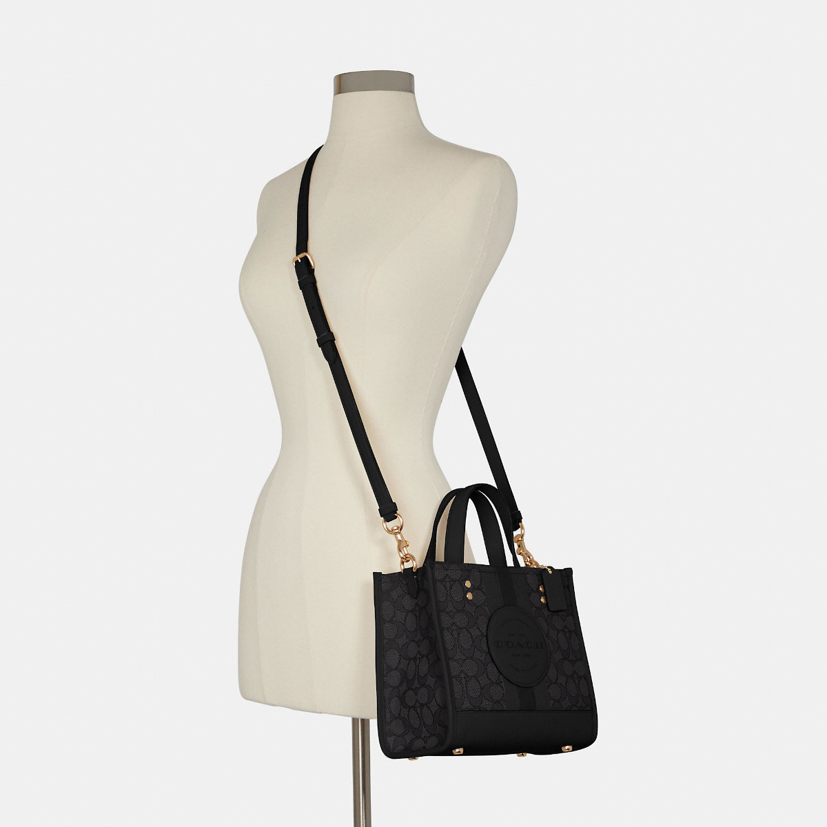 ◆COACH◆Dempsey デンプシー トート 22 シグネチャージャカード