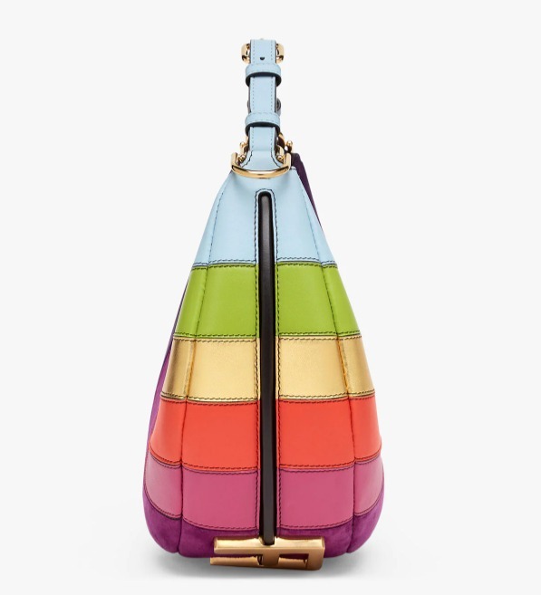 FENDI ショルダーバッグ・ポシェット 海外直営店【FENDI】フェンディグラフィ スモール レザー バッグ(6)