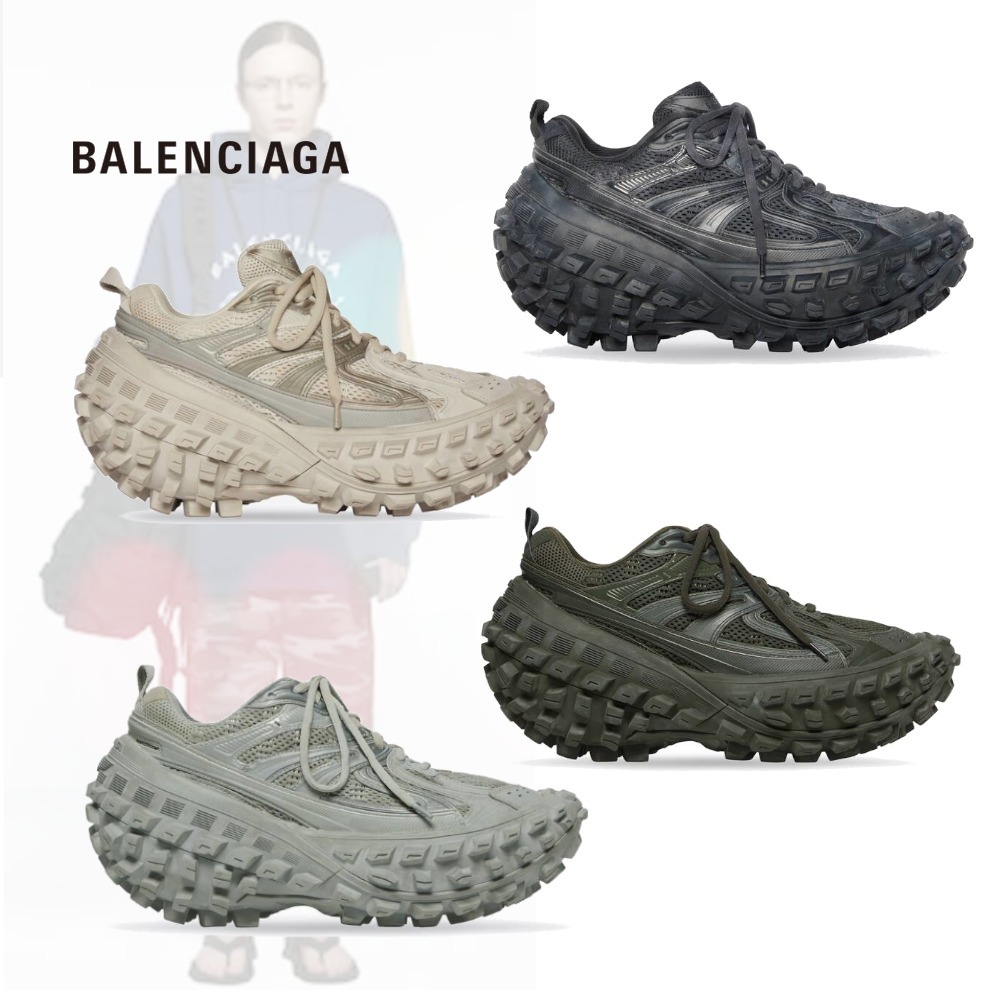 ●送料込●BALENCIAGA●メンズ DEFENDER スニーカー